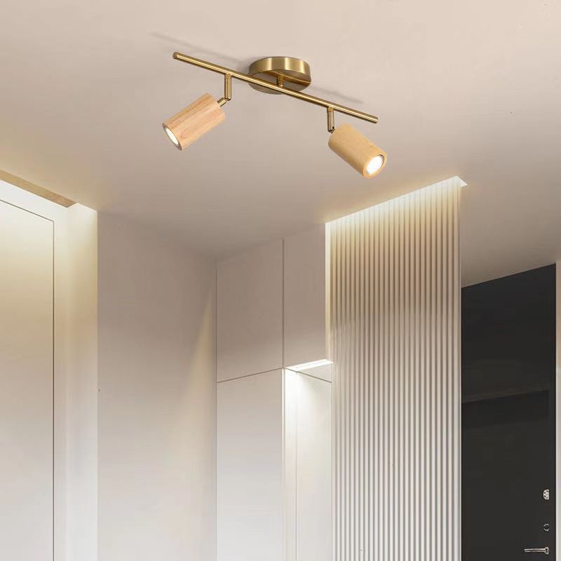 Elvarena Wooden LED Track Light