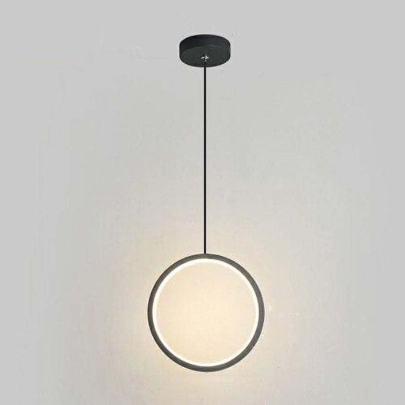 Kori Modern LED Pendant Light Black/White Living Room-Neutral Decor