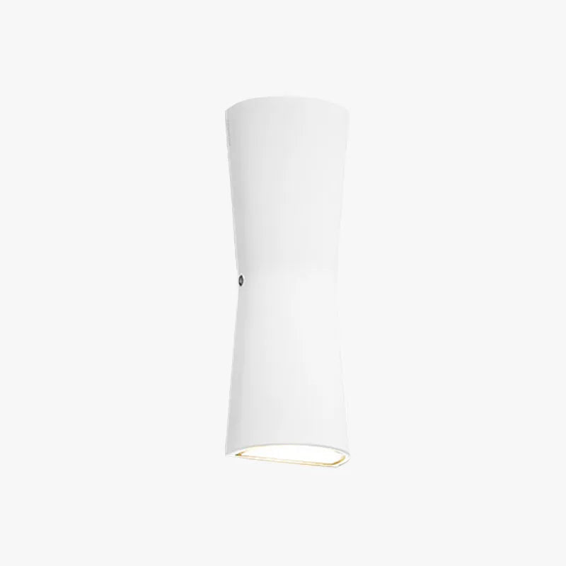 Arkyn Minimalist Torch Outdoor Wall Lamp Waterproof, Black/White-Neutral Decor
