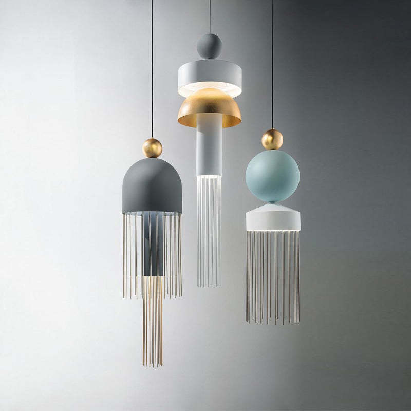 Devesun Modern Tassel Metal Pendant Light