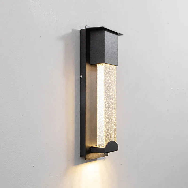 Miraq Outdoor Wall Lamp, Steady/Sensor Lights-Neutral Decor