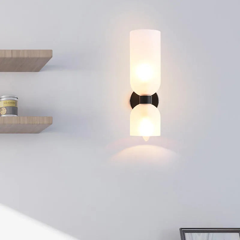 Sorvian Wall Lamp Sconce Glass Tube-Neutral Decor
