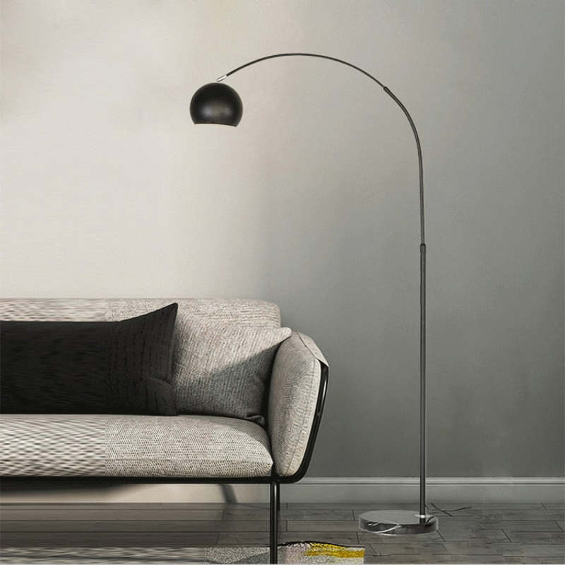 Bosadil Macaron Modern Fishing Arc Floor Lamp