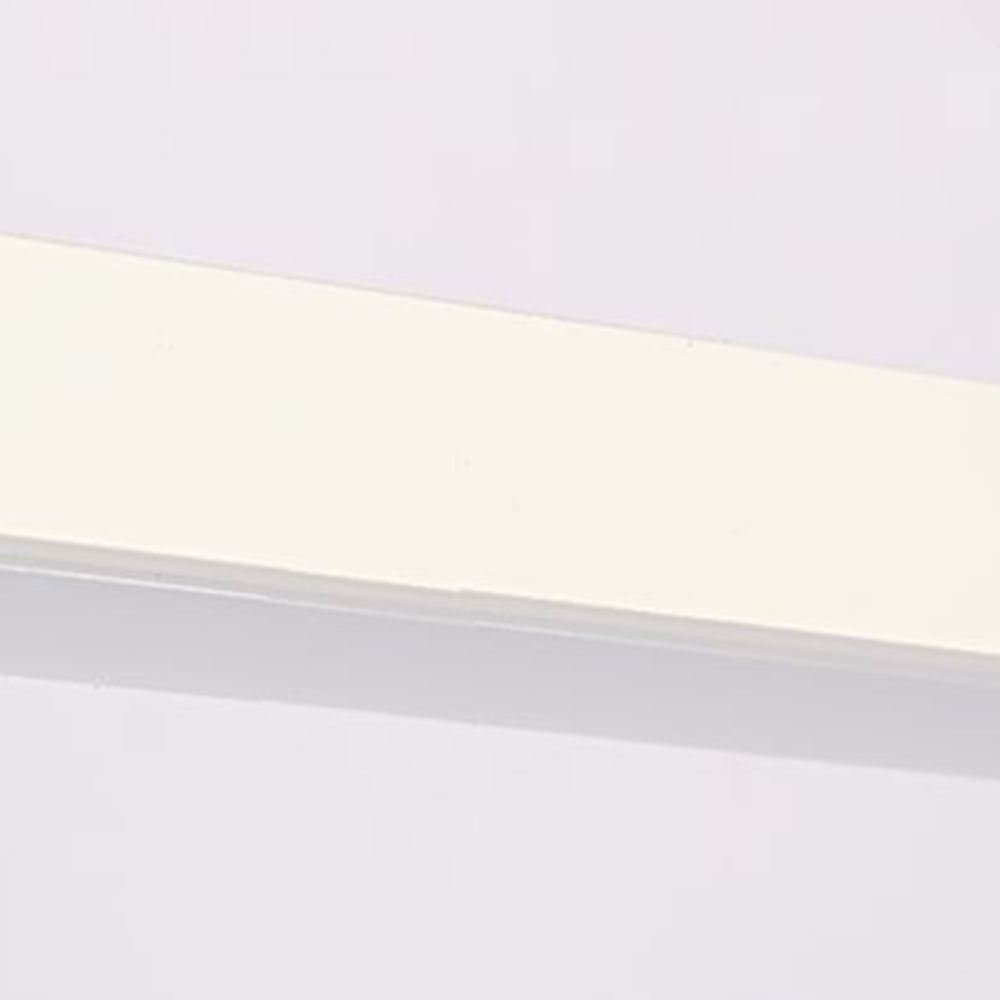 Devudol Minimalist Linear Mirror Front Wall Lamp, White