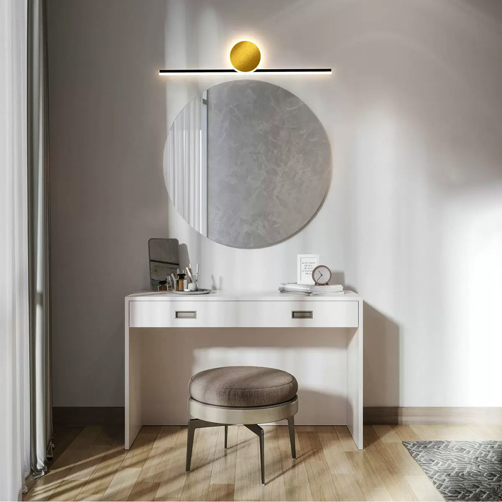 Remokas Modern Simple Circular Line Gold Wall Lamp