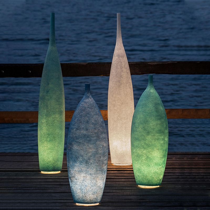 Vipeben Creative Bottle Resin Floor Lamp, Multi Colors, Hotel