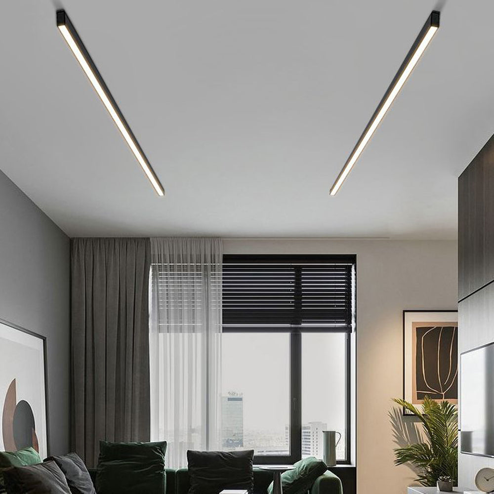 Velmio Ceiling Light/Wall Light Linear Black-Neutral Decor