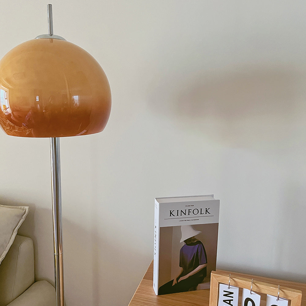 Duvatus Sunset Dome Glass Floor Lamp