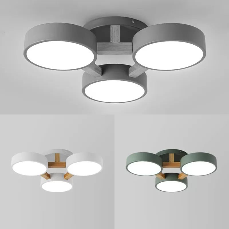 Pulusoli Nordic Minimalist Flush Mount Ceiling Light