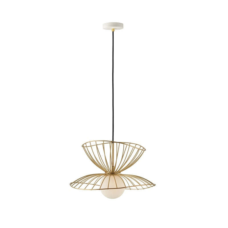 Zusanit Pendant Light Modern, Metal, Gold/Black, Kitchen Island