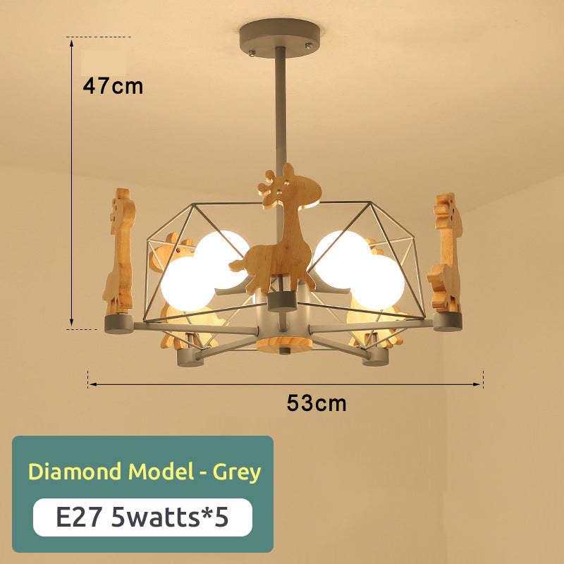 Vosabis Giraffes LED Flush Mount Ceiling Light