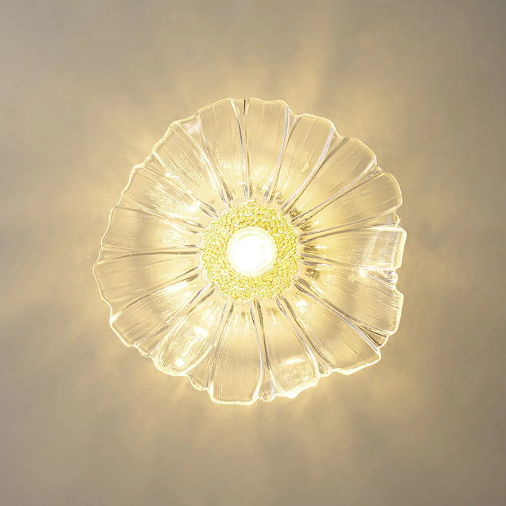 Lavor Flower Glass Ceiling/Pendant Light-Neutral Decor