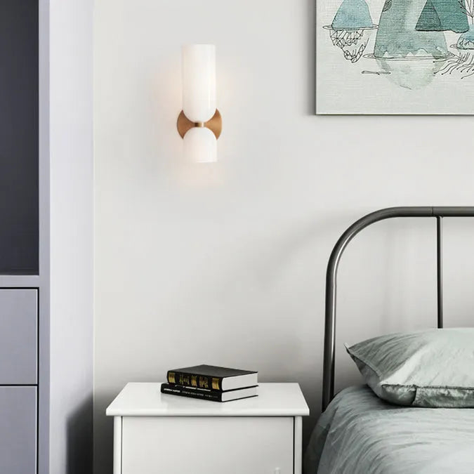 Sorvian Wall Lamp Sconce Glass Tube-Neutral Decor