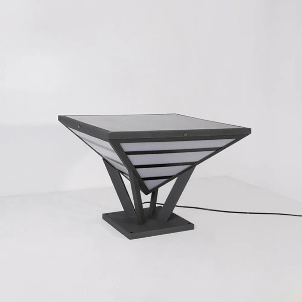 Vonugis Modern Diamond Metal Outdoor Landscape Pathway Light