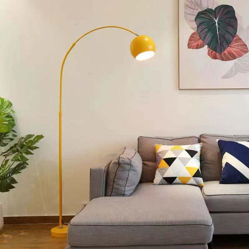 Bosadil Macaron Modern Fishing Arc Floor Lamp