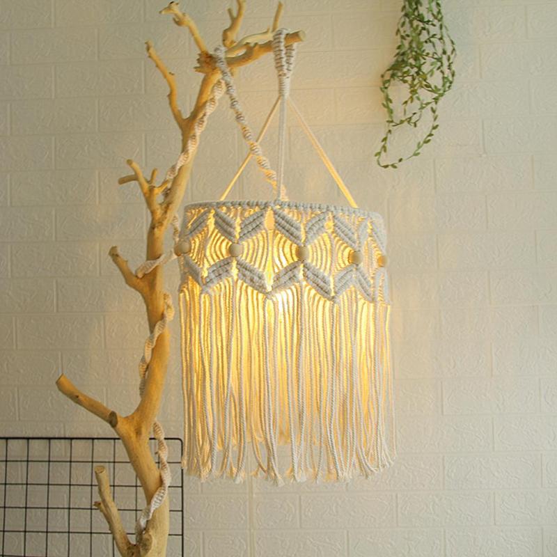 Dasemel Pendant Light, 7 Style, Cotton Rope