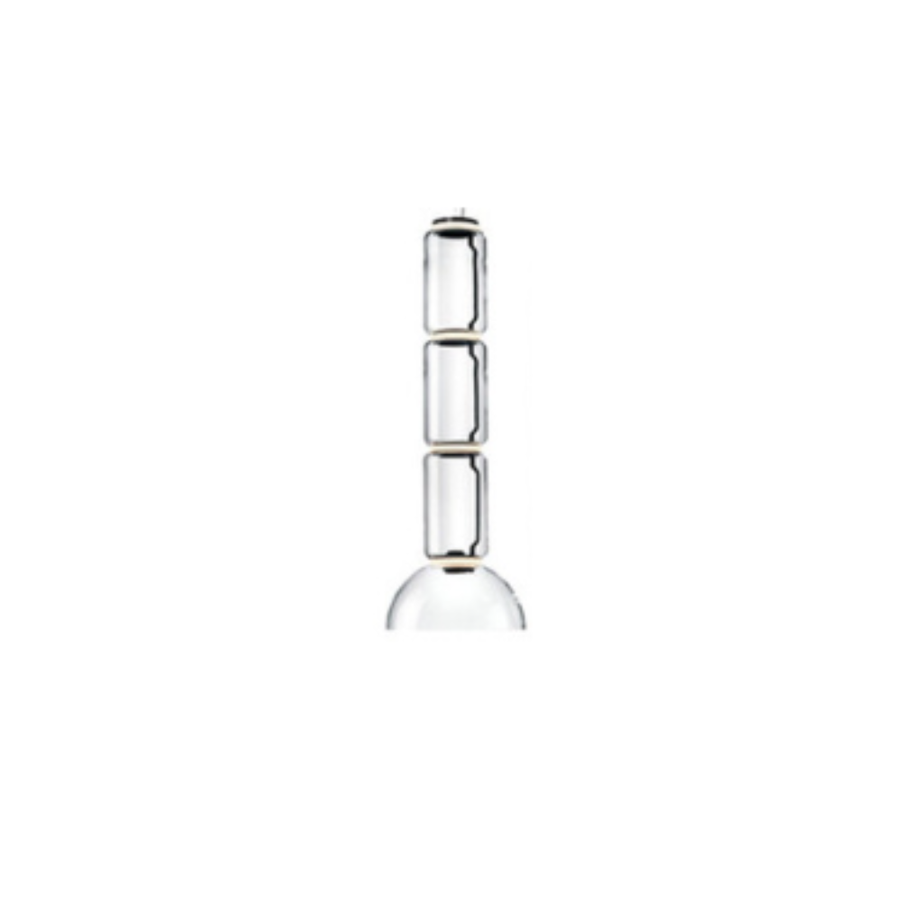 Kanedum Minimalist Combination Glass Pendant Light, Clear