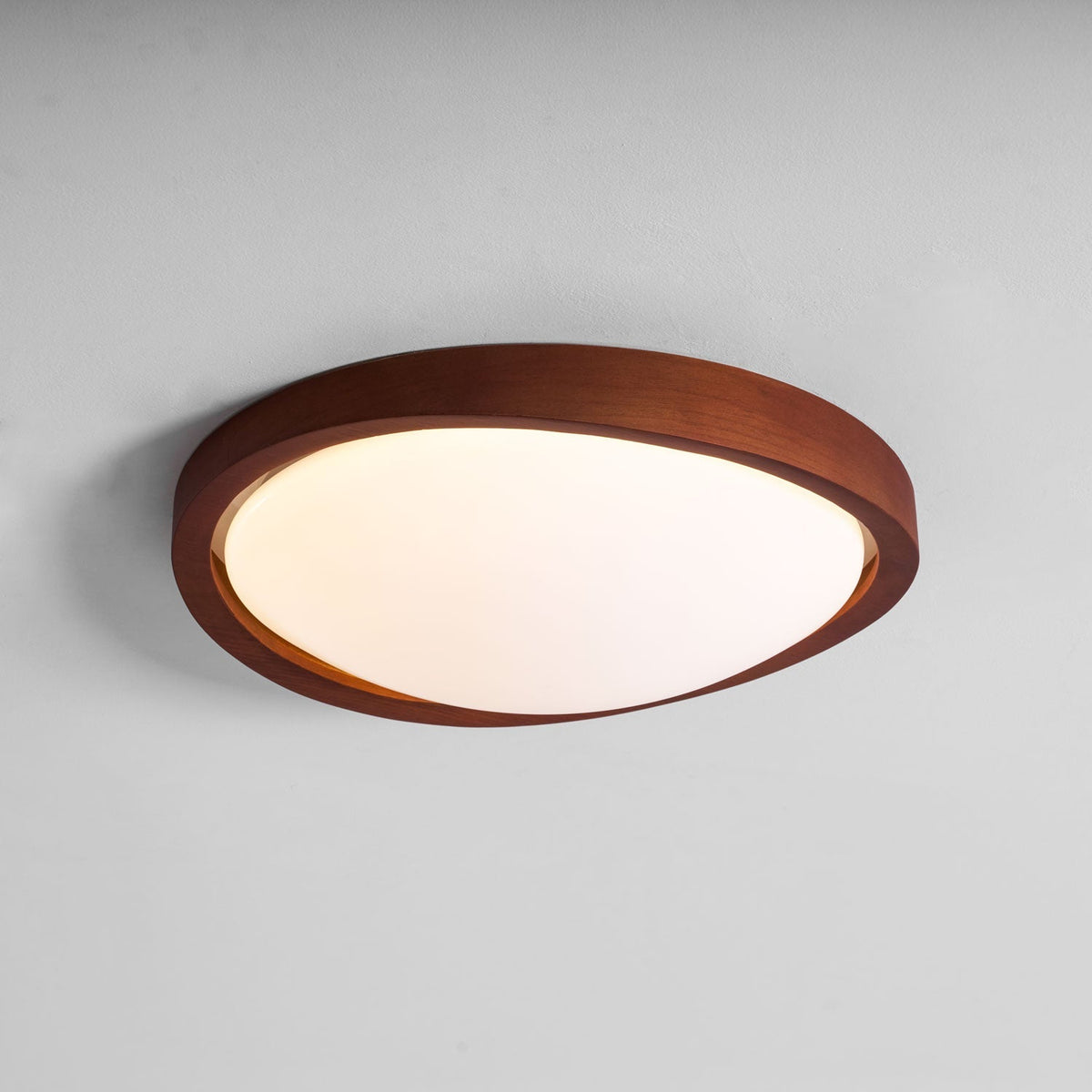 Fairborne Curved Edge Flush Mount Ceiling Light