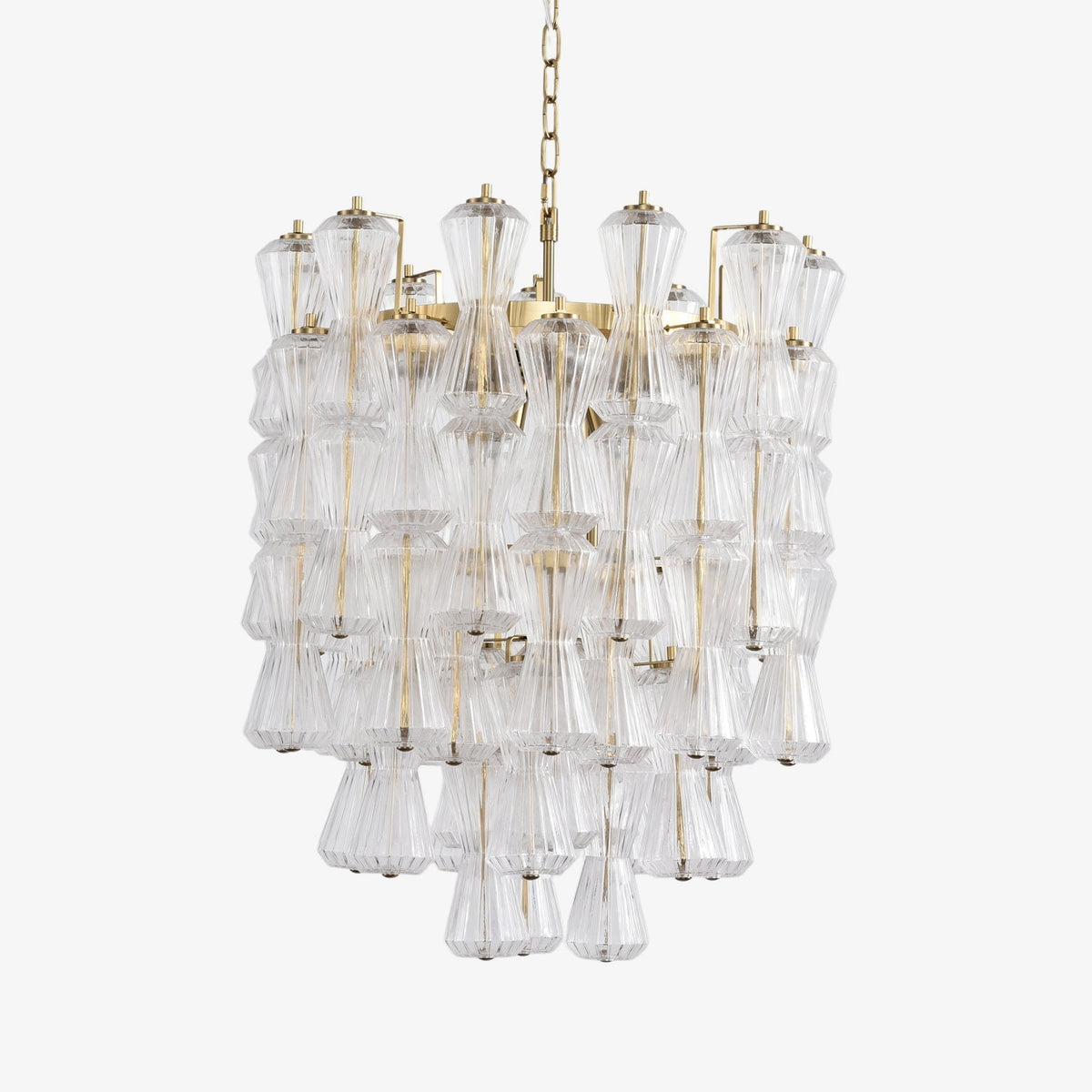 Celarena Chandelier Murano Glass Floral Cascade