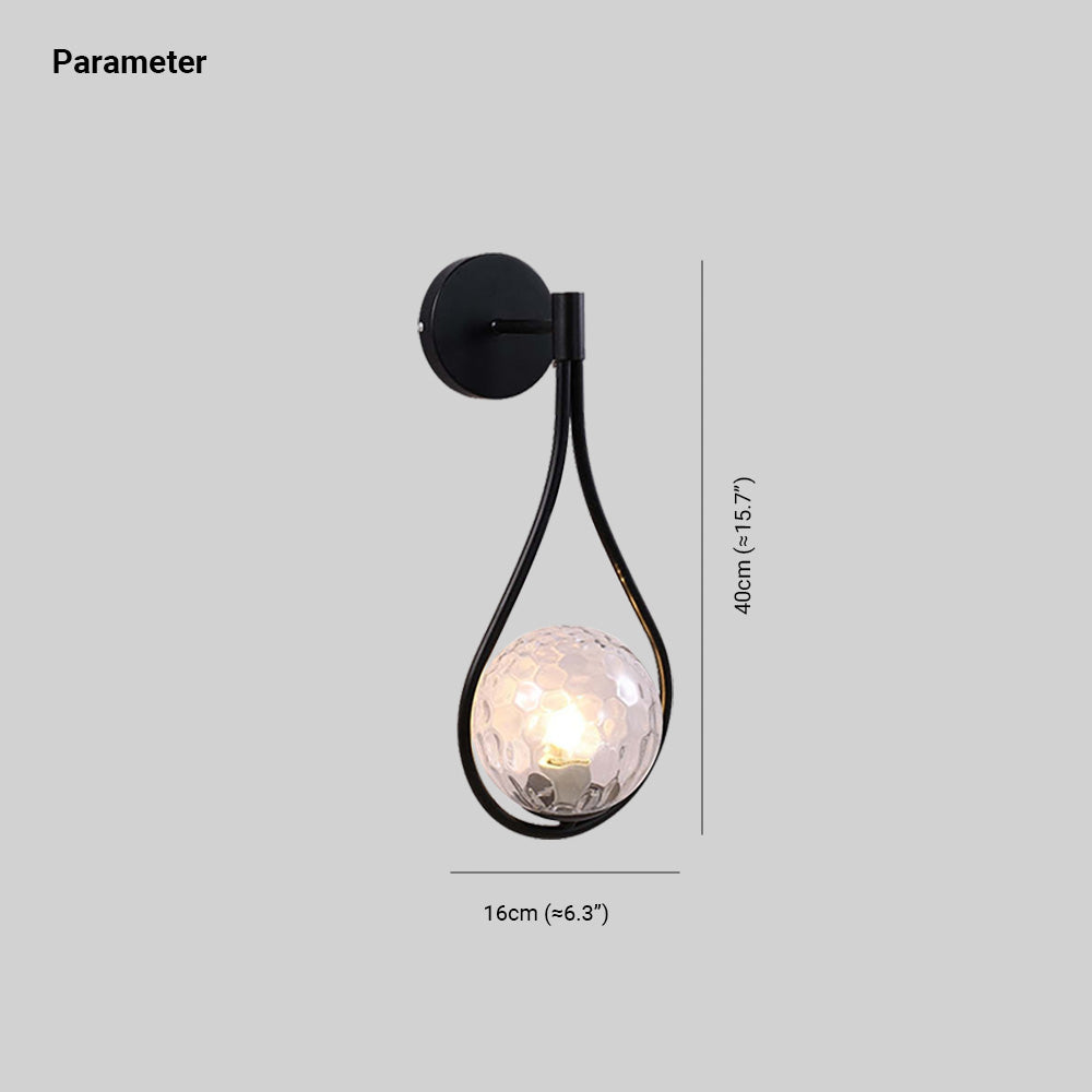 Dodavul Drop Shape Wall Lamp, 2 Style