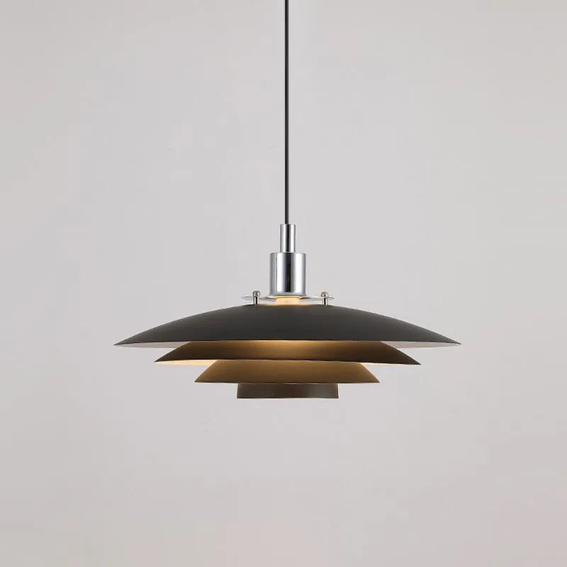 Milora Pendant Light Contemporary Minimalist Frisbee-Neutral Decor