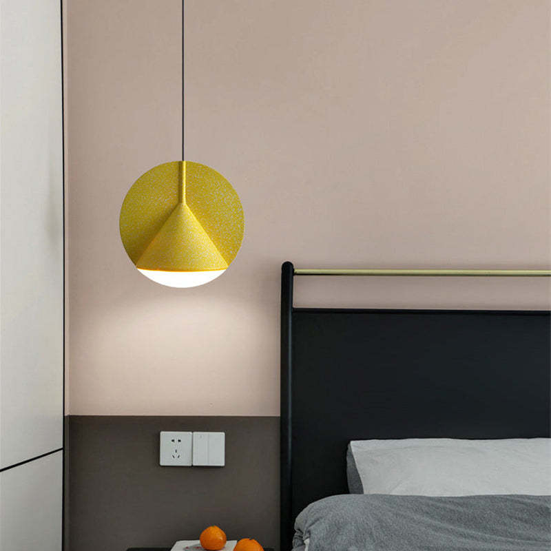 Putudot Modern LED Colorful Shade Hanging Pendant Light