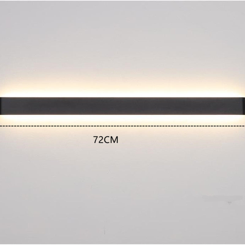 Pulivir Minimalist Wall Lamp, Black/White