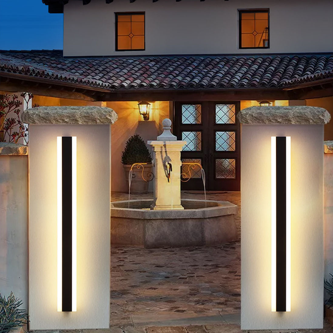 Corven Wall Lamp Outdoor Symmetrical-Neutral Decor