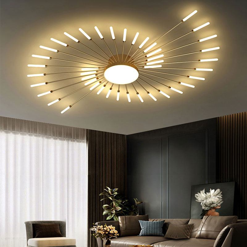 Vexor Modern Home Decoration Fireworks LED Ceiling Light-Neutral Decor