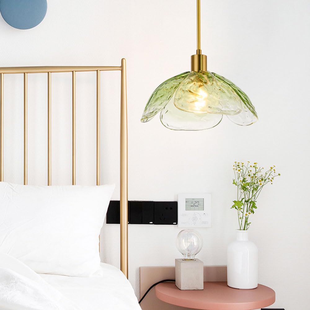 Kusodeda Modern Pendant Light Metal/Glass Bedroom/Living Room