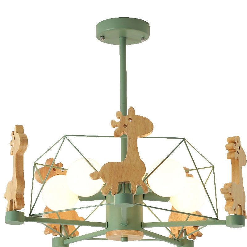 Vosabis Giraffes LED Flush Mount Ceiling Light