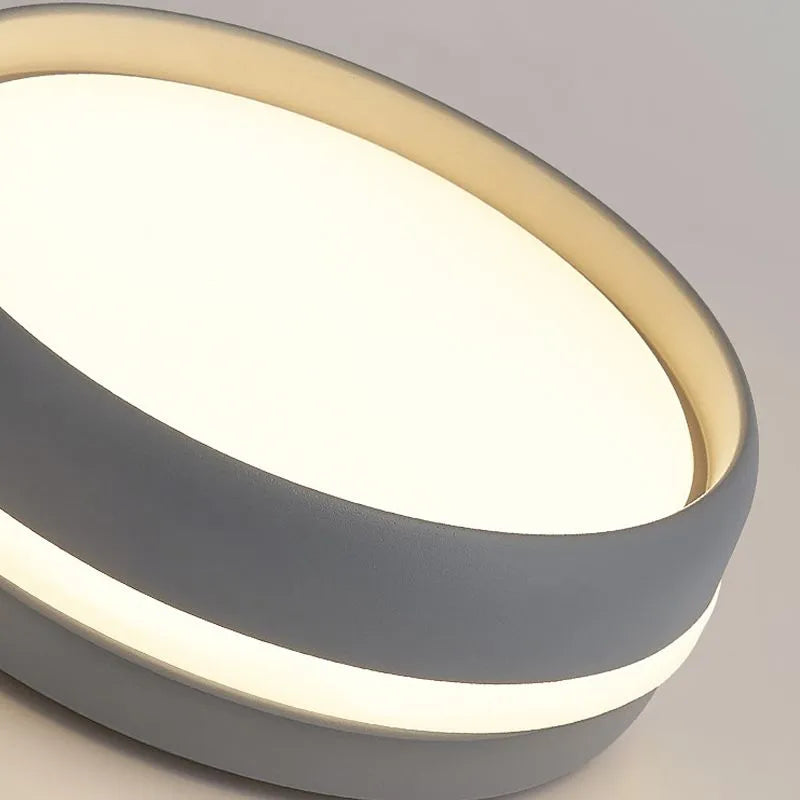 Lenior Ceiling Light Black Round-Neutral Decor