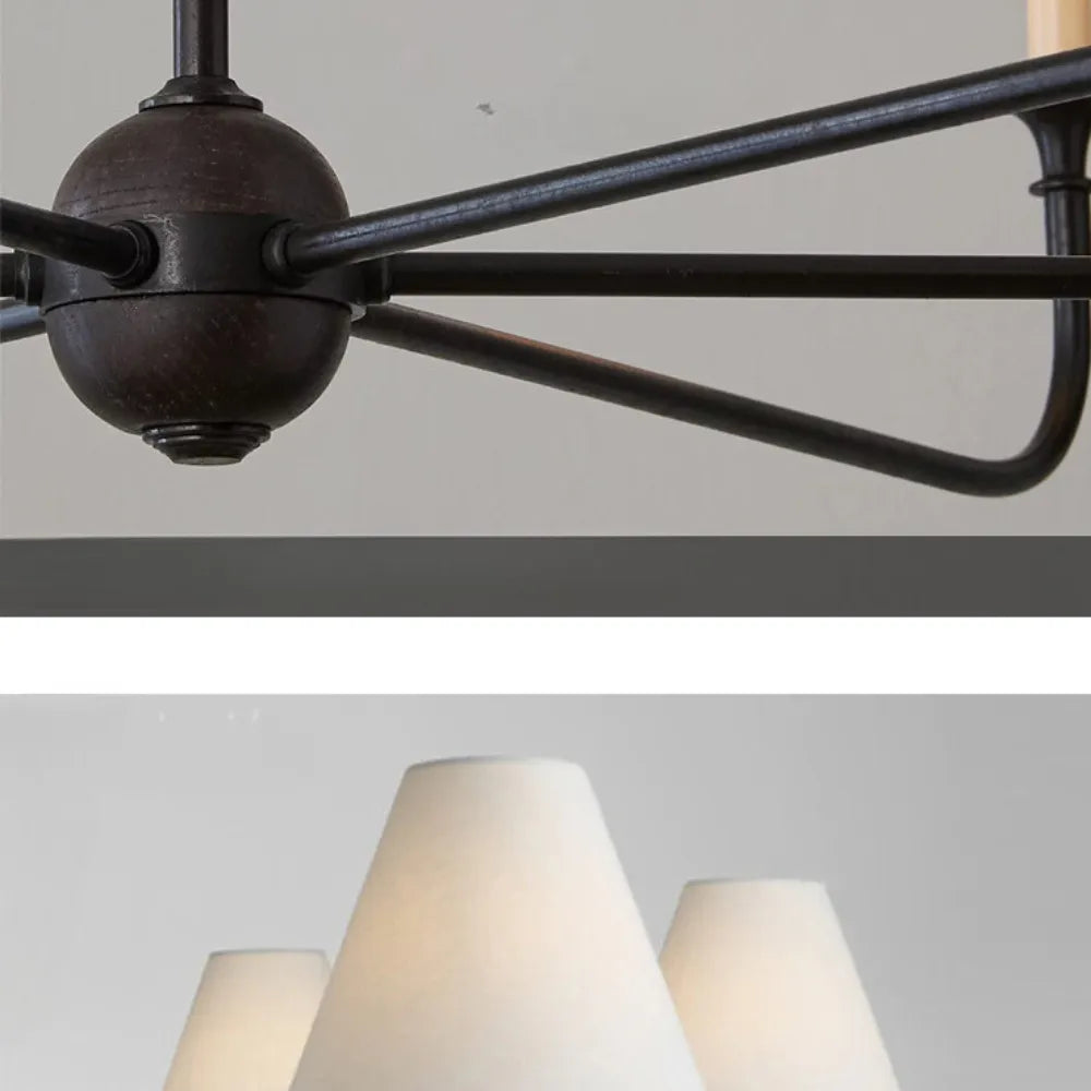 Notopis Vintage Retro Metal Elegant Chandeliers Living Room