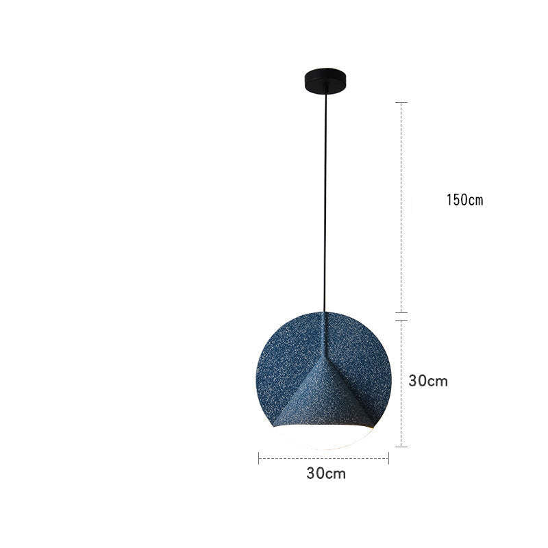 Putudot Modern LED Colorful Shade Hanging Pendant Light