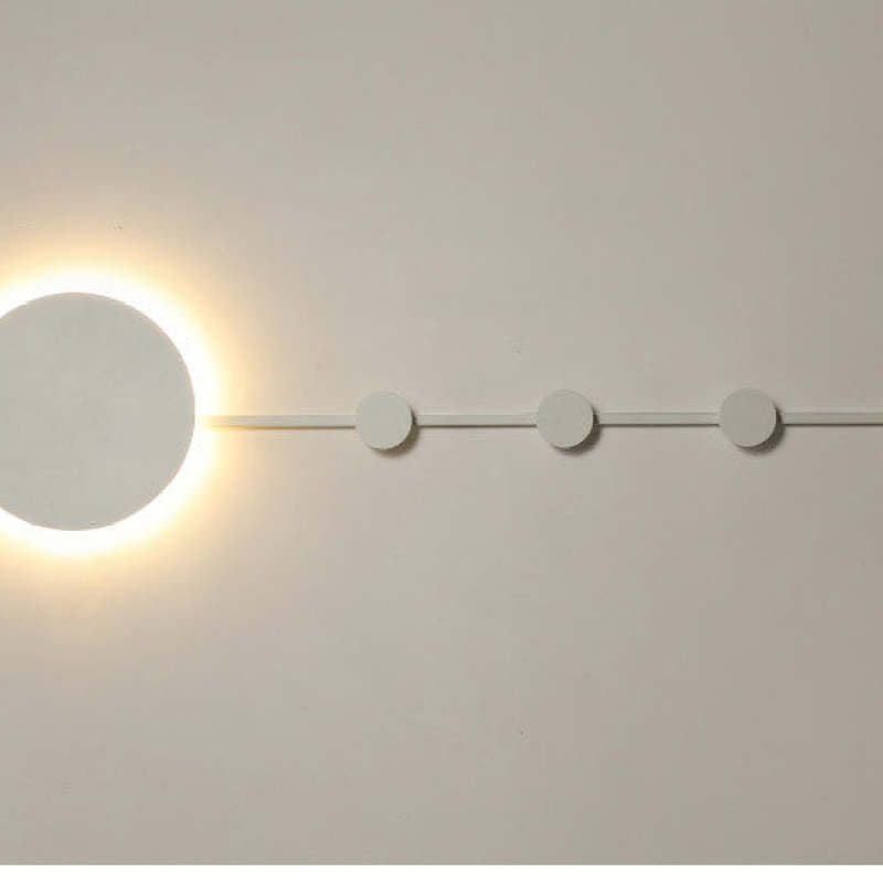 Zisabal LED Porch Wall Hanging Coat Rack Creative Wall Lamp