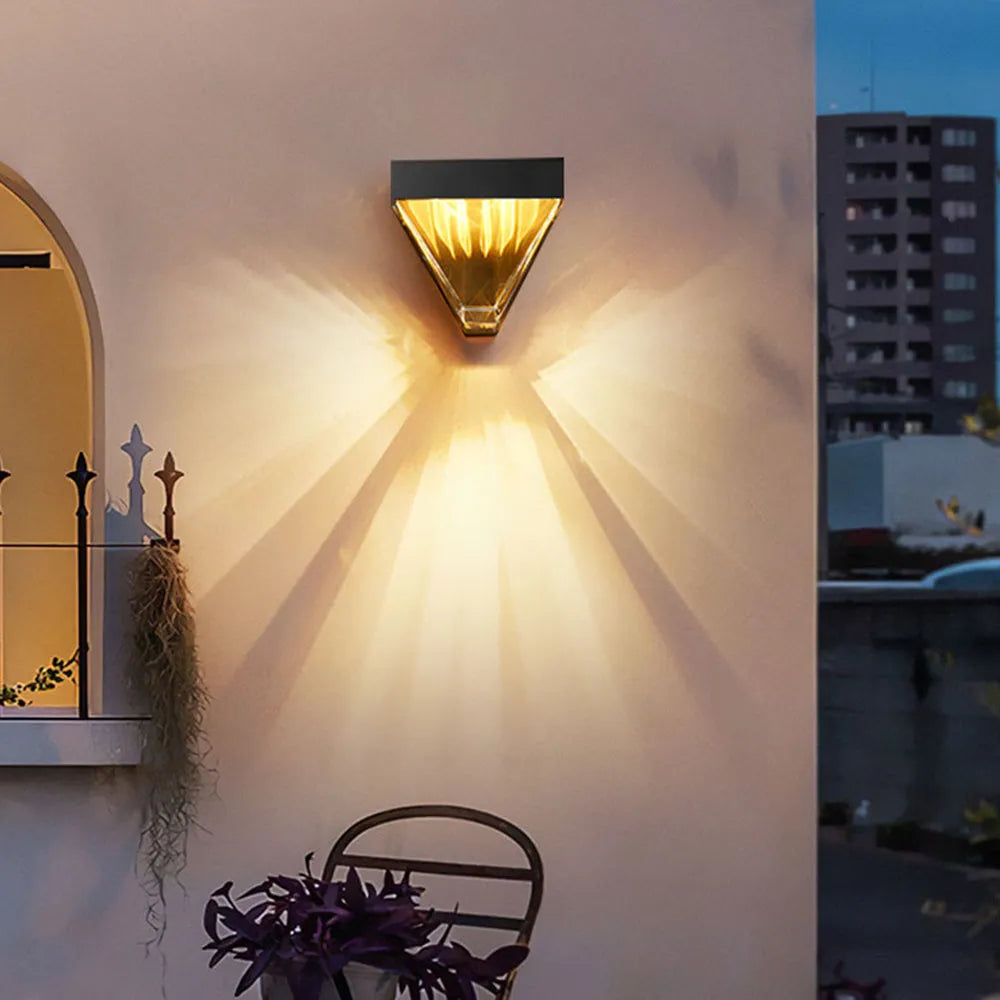 Norevia Wall Lamp Waterproof Diamond /Crystal Outdoor-Neutral Decor