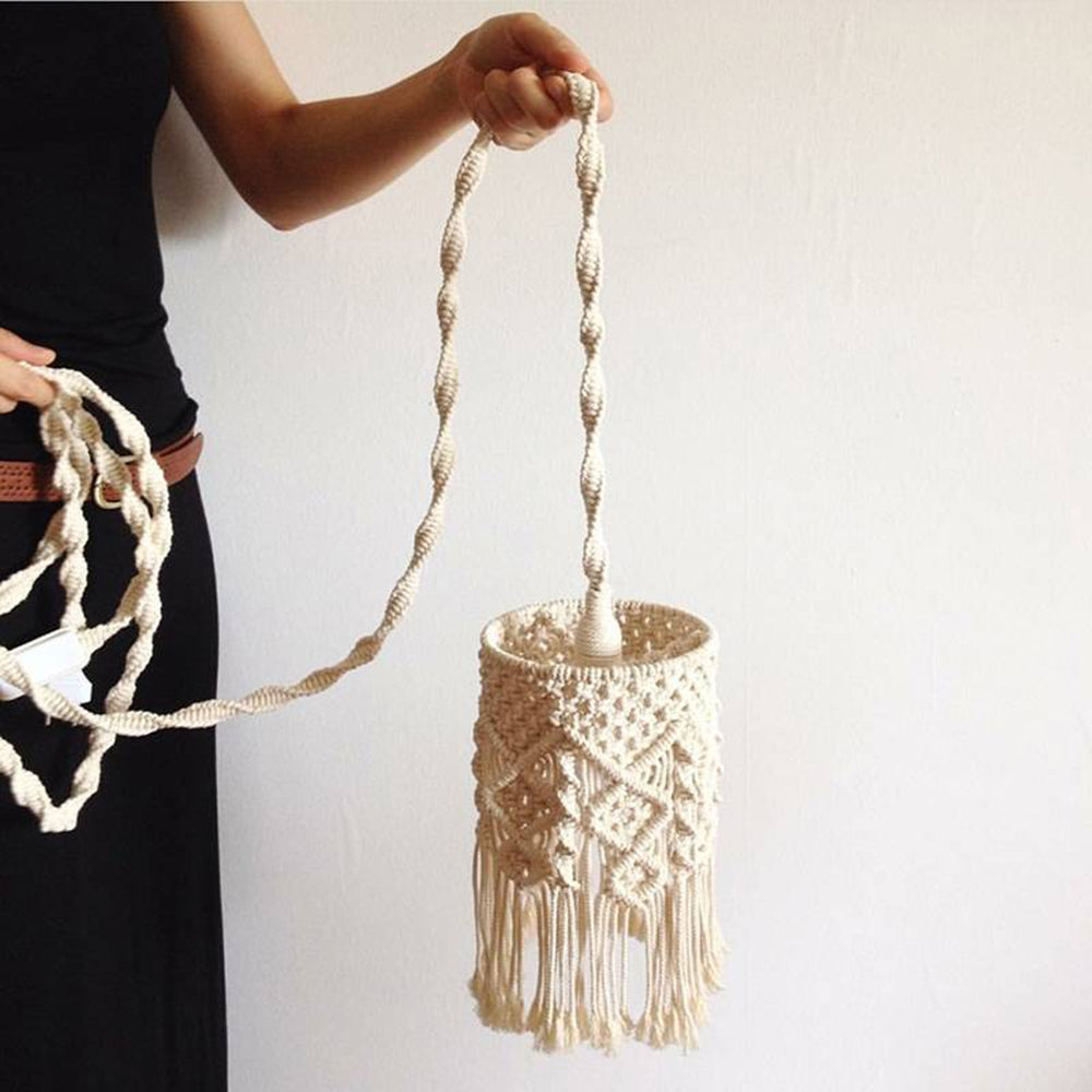 Dasemel Pendant Light, 7 Style, Cotton Rope