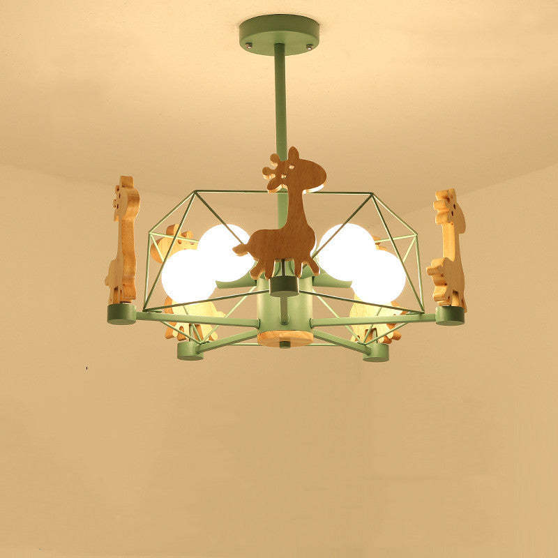 Vosabis Giraffes LED Flush Mount Ceiling Light