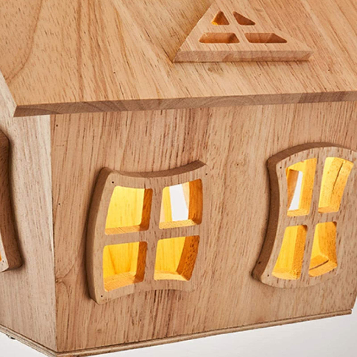 Wugosoke Designer Flush Mount Ceiling Light Wood Children's Room