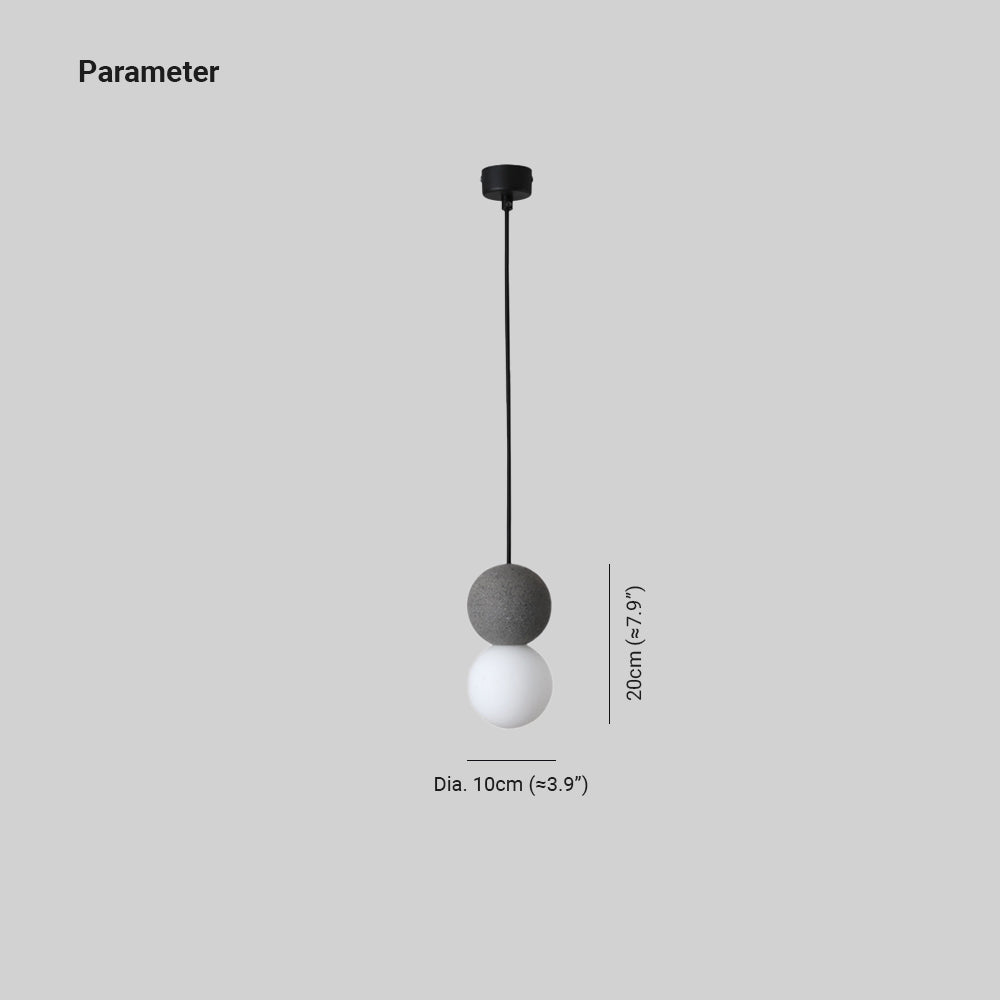 Jakuvom Modern LED Pendant Light Black Metal Bedroom Living Room