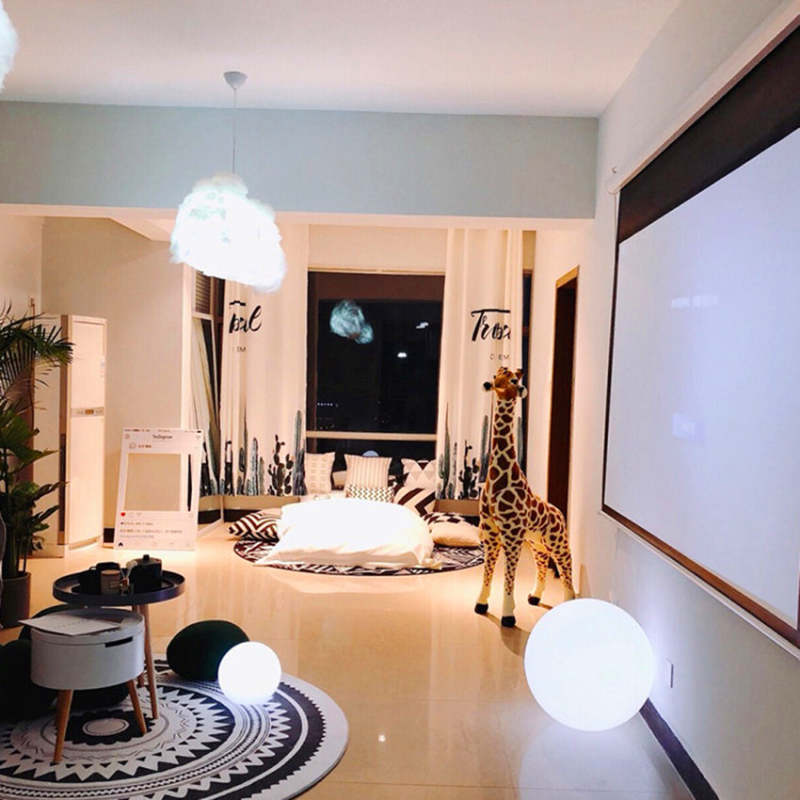 Vio Outdoor Unique Waterproof RGB Floor Lamp-Neutral Decor