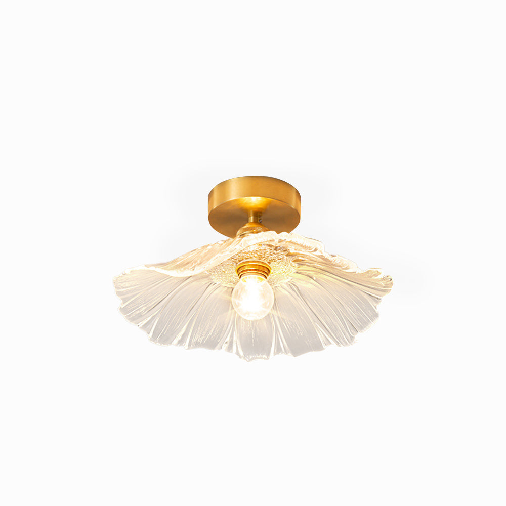 Lavor Flower Glass Ceiling/Pendant Light-Neutral Decor