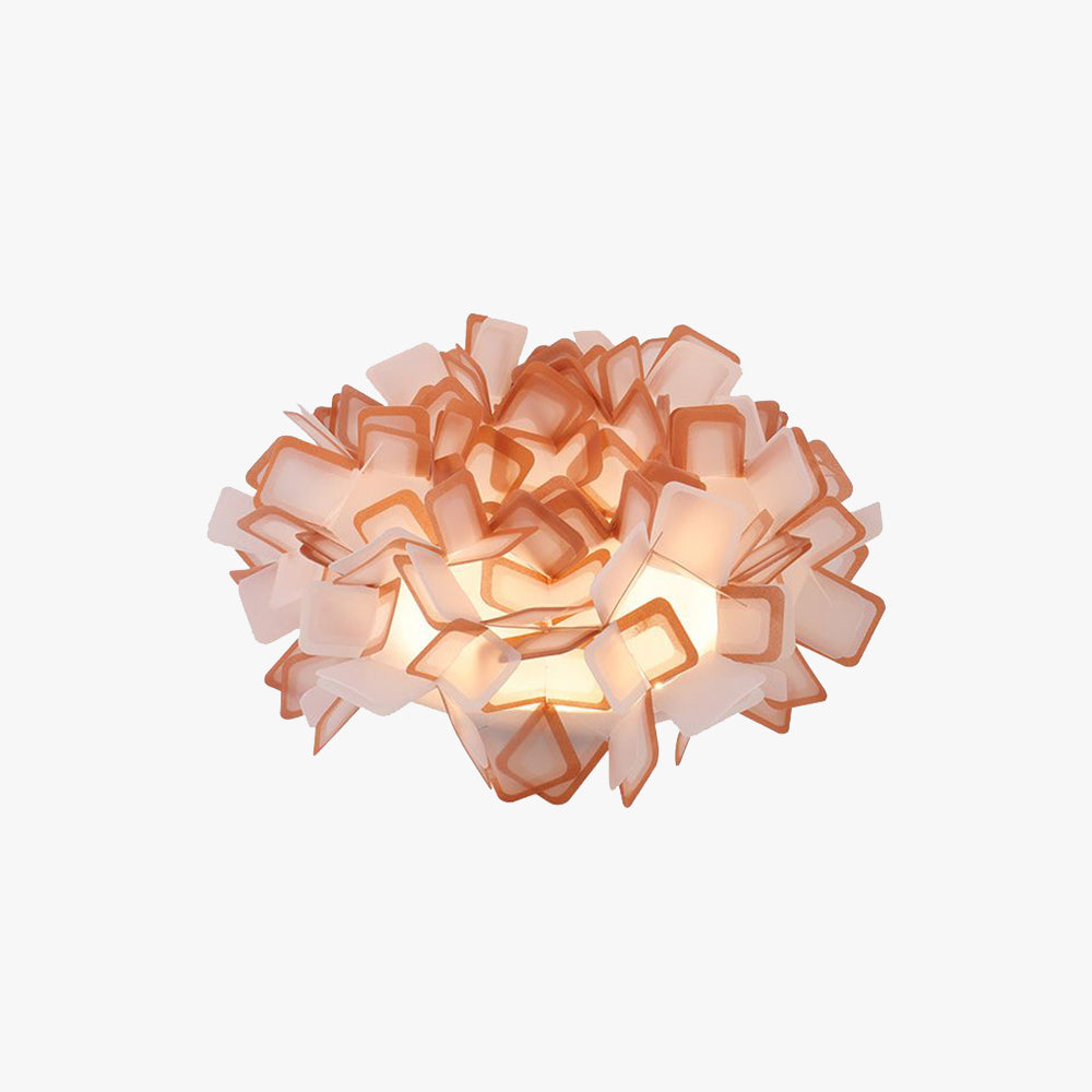 Femiduna Art Deco Flower Flush Mount Ceiling Light 7 Colours