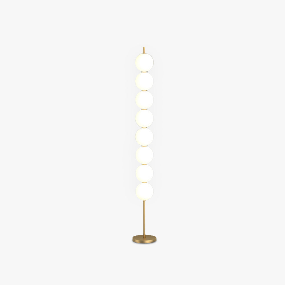 Ganonul Modern Candy /etal Floor Lamp, Brass