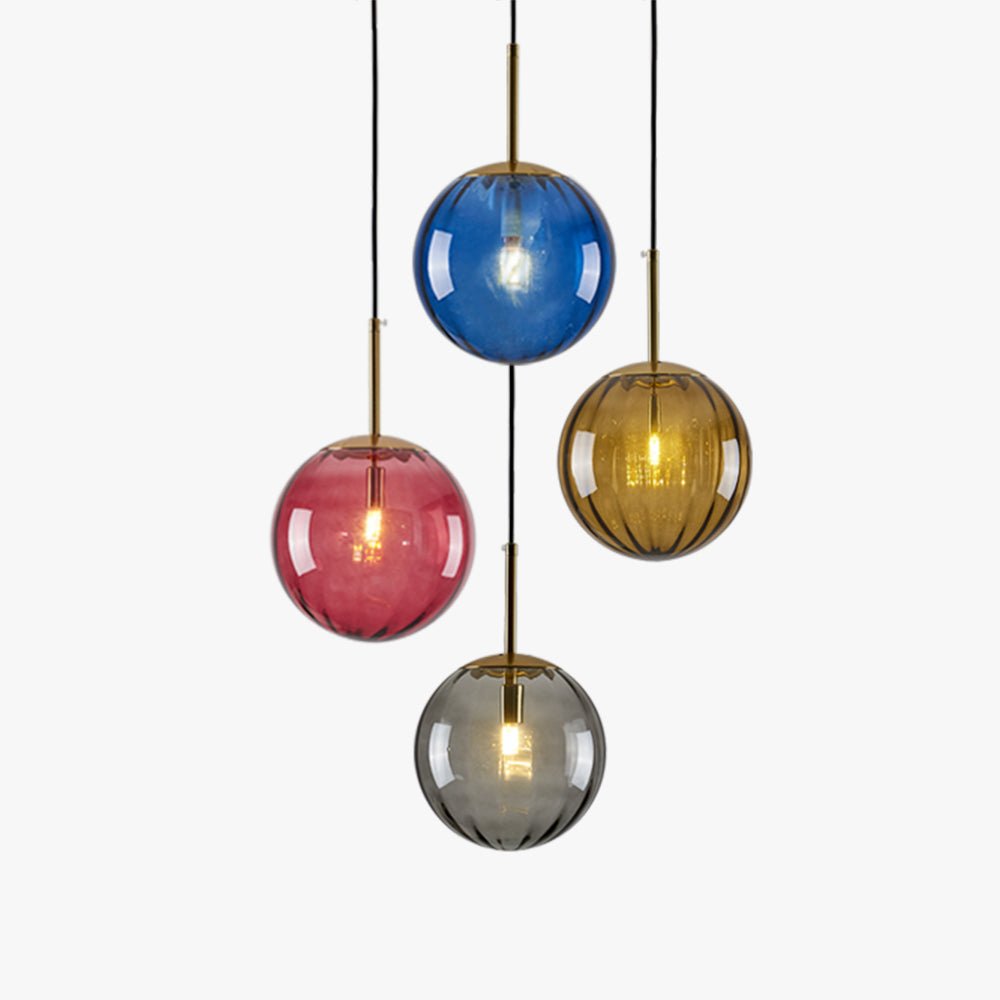 Elsyn Pendant Light Globe Glass Modern-Neutral Decor