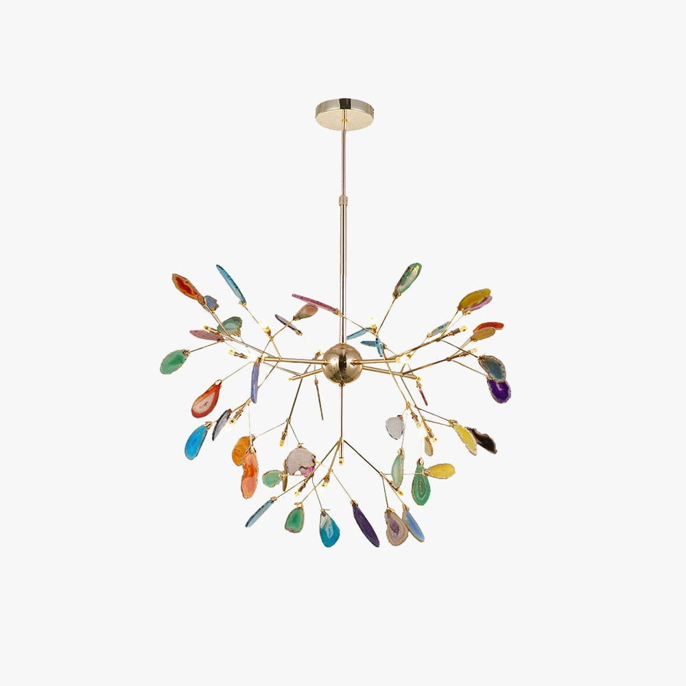 Sesodar Flower Branch Semi-flush Mount Ceiling Light, 4 Colour