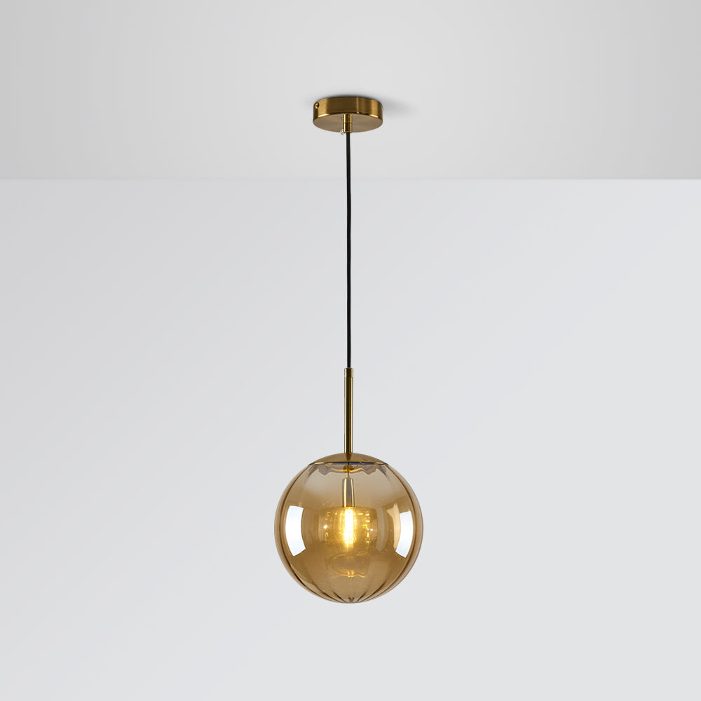 Elsyn Pendant Light Globe Glass Modern-Neutral Decor