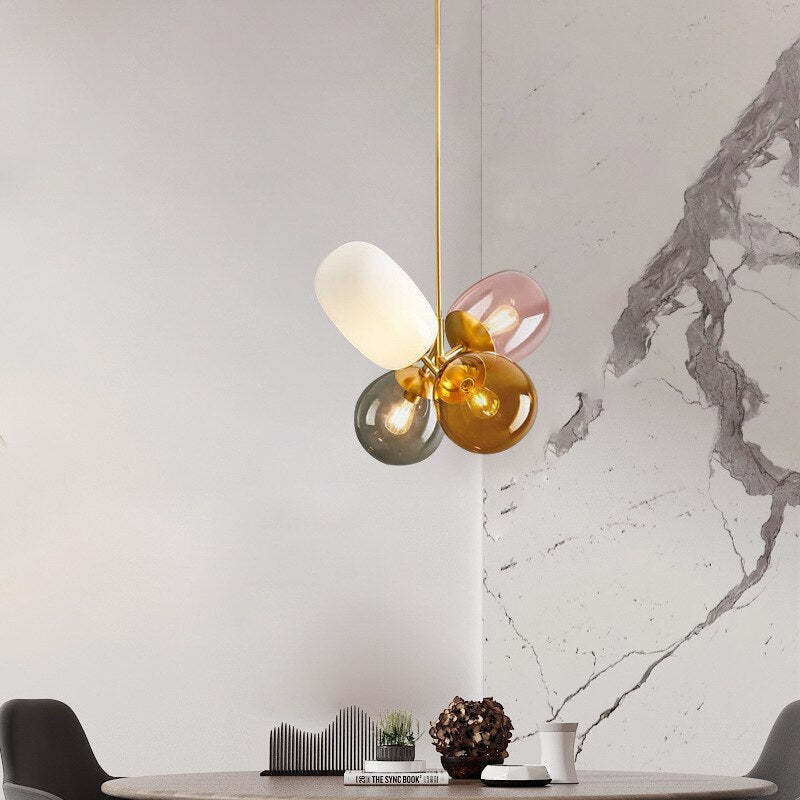 Gesadot Colorful Balloon Glass Creative Pendant Light