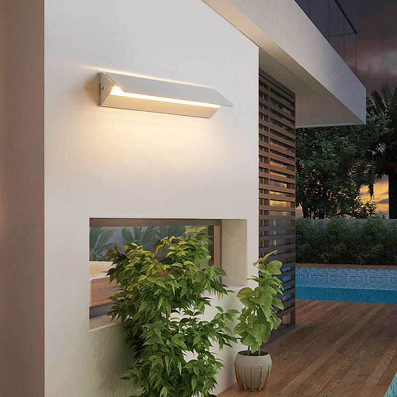 Nekugir LED Metal Indoor Wall Lamp Rotatable, White