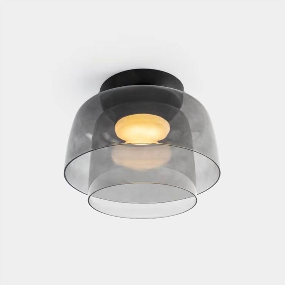 Rugogalu Modern Simple Creative Glass Flush Mount Ceiling Light